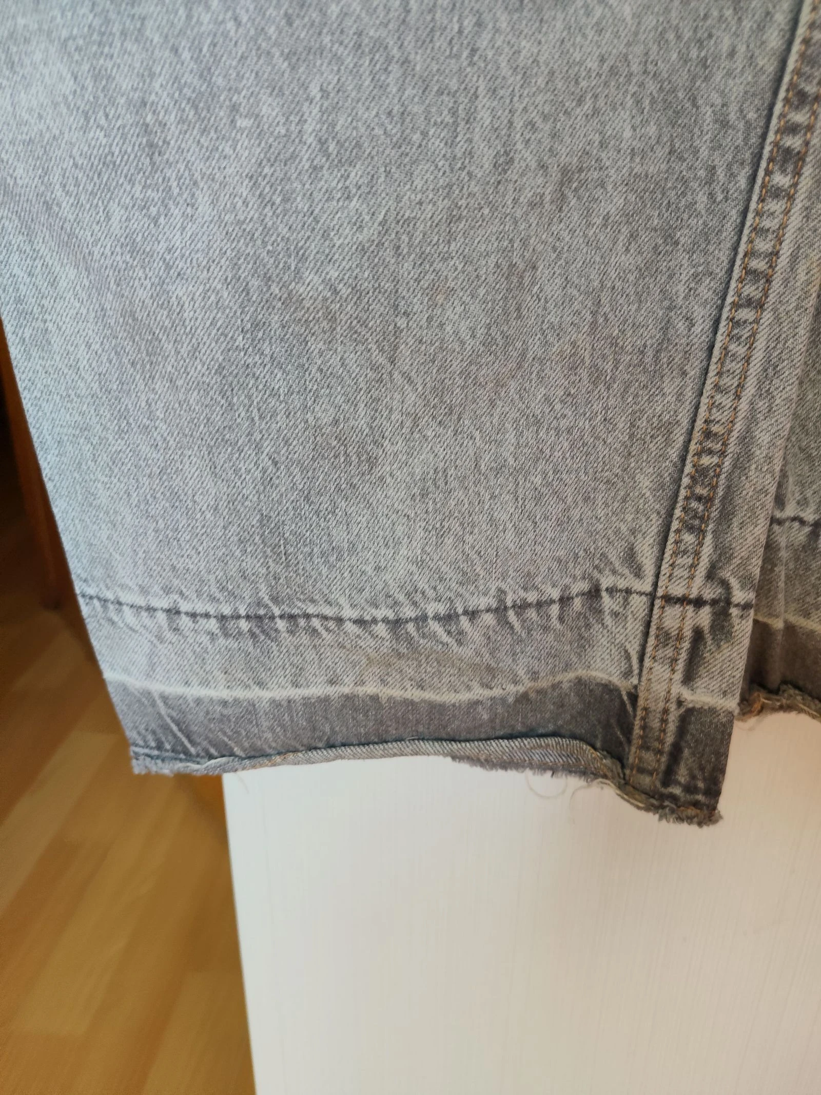 Zara girl denim pinafore size 13-14 years – photo 16